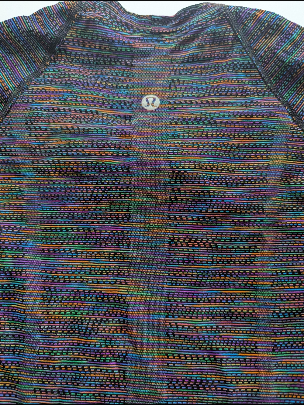 Lululemon Swiftly Tech Long Sleeve Rainbow Shirt Limited Edition,RARE, Size 6